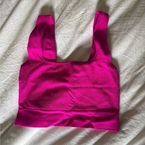 all in motion Fuchsia Sports Bra/Crop Top